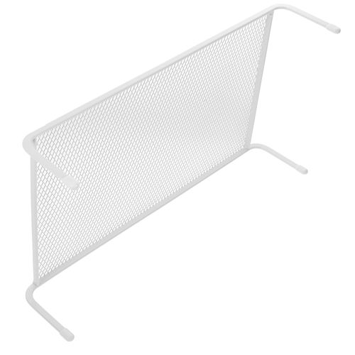 Support de rangement pour écran de levage d'étagère,moniteur suréWerd'ordinateur de bureau,support rapide,base surélevée - Type White