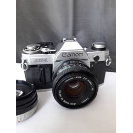 CANON AE-1 boitier argentique avec 50 mm 1.8 FD