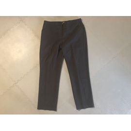 Pantalon Femme Noir Taille 42 Pantalon Noir Confort Pantalon Polyester