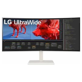 LG UltraWide 38WR85QC-W - Écran LED - incurvé - 38" (37.5" visualisable) - 3840 x 1600 WQHD+ @ 144 Hz - Nano IPS - 450 cd/m² - 1000:1 - DisplayHDR 600 - 1 ms - 2xHDMI, DisplayPort, USB-C -...