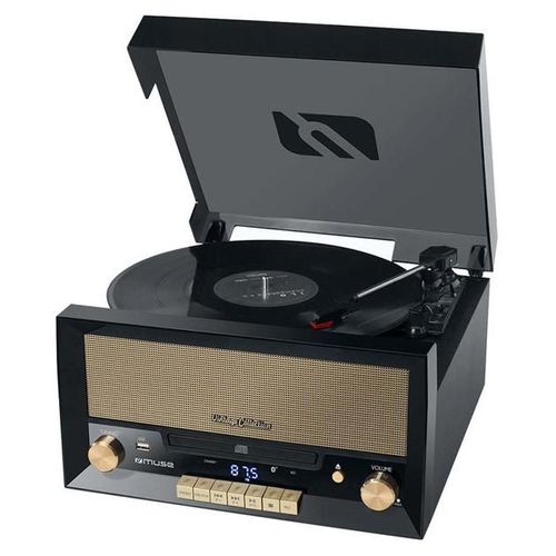 Platine vinyle Muse MT-110B Bluetooth CD/FM/USB/AUX noire