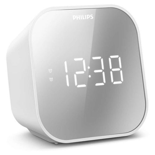 Radio Réveil Écran Finition Miroir - Tar4406/12 - Blanc Philips