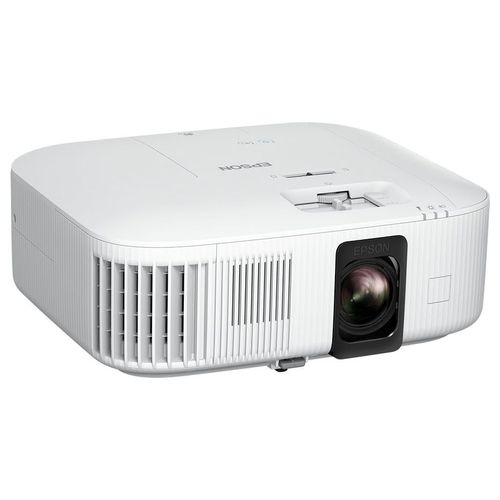 Epson EH-TW6250 - Projecteur 3LCD - 2800 lumens (blanc) - 2800 lumens (couleur) - 3840 x 2160 (3 x 1920 x 1080) - 16:9 - 4K - sans fil 802.11ac - blanc et noir - Android TV