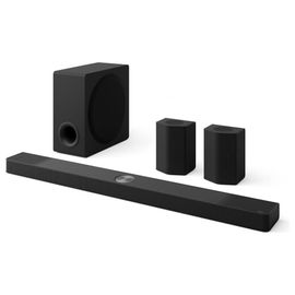 Barre de son LG S95TR Dolby Atmos 9.1.5 ch Noir + Caisson de basse sans-fil + Enceintes arrières sans-fil DTS:X