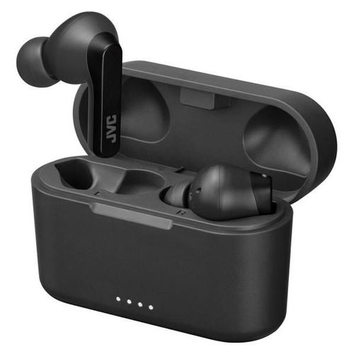 JVC HA-A9T - Écouteurs sans fil avec micro - intra-auriculaire - Bluetooth - anthracite, noir
