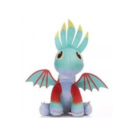 Peluche Panache Dragon 35 Cm - Dragons - Set Jouet Garcon Doudou Enfant Et 1 Carte Tigre