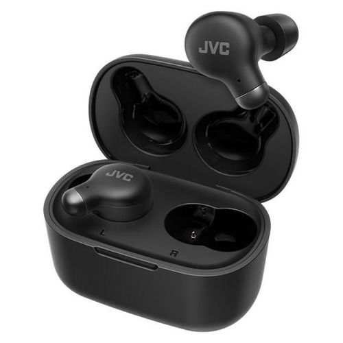 JVC HA-A25T - Écouteurs sans fil avec micro - intra-auriculaire - Bluetooth - Suppresseur de bruit actif - noir