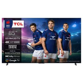 TV QD-Mini LED Tcl 85X11K 215 cm 4K UHD 2025 Aluminium brossé