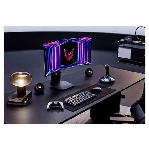 LG UltraGear 34GS95QE-B - Moniteur OLED - jeux - incurvé - 34" (33.9" visualisable) - 3440 x 1440 UWQHD @ 240 Hz - 275 cd/m² - 1500000:1 - DisplayHDR 400 True Black - 0.03 ms - 2xHDMI...