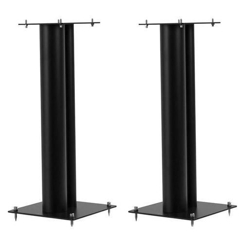 Norstone - 2 x Pied d'enceintes - Noir - Hauteur: 60 cm - Charge maximale 50 kg