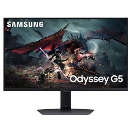Samsung Odyssey G5 S27DG500EU - écran LED gaming 27' - 2560 x 1440 QHD @ 180 Hz - IPS - 350 cd/m² - 1000:1 - DisplayHDR 400 - 1 ms - HDMI, DisplayPort - noir