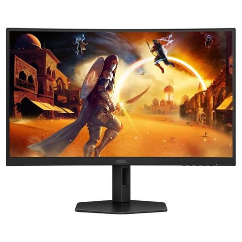 AOC Gaming C27G4ZXU - Écran LED - jeux - incurvé - 27" - 1920 x 1080 Full HD (1080p) @ 280 Hz - Fast VA - 300 cd/m² - 4000:1 - HDR10 - 0.3 ms - haut-parleurs - noir