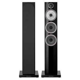 Bowers & Wilkins 704 S3 Noir laqué - Enceinte Colonne (la paire)