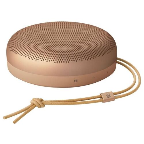 Bang & Olufsen BeoSound A1 - 3rd Generation - haut-parleur - pour utilisation mobile - sans fil - Bluetooth 5.1 - Contrôlé par application - 60 watt - 2 voies - teinte miel
