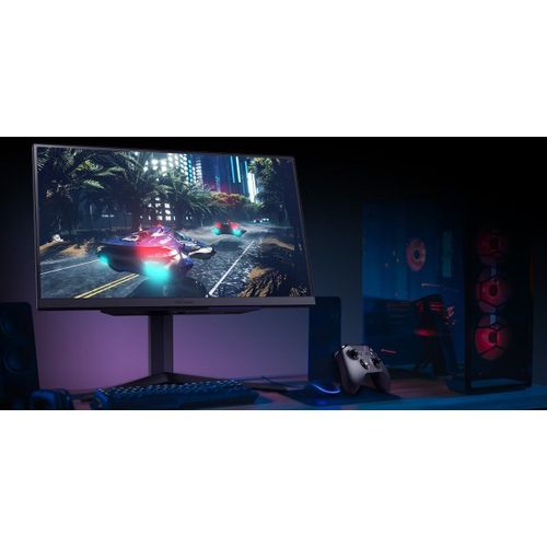 LG UltraGear 27GR93U-B - Écran LCD - jeux - 27" - 3840 x 2160 4K @ 144 Hz - IPS - 400 cd/m² - 1000:1 - DisplayHDR 400 - 1 ms - 2xHDMI, DisplayPort - noir