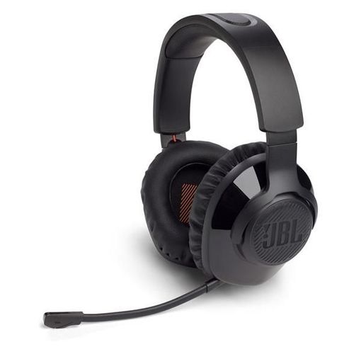 JBL Quantum 350 Wireless - Micro-casque - circum-aural - 2,4 GHz - sans fil, filaire - noir - Certifié Discord
