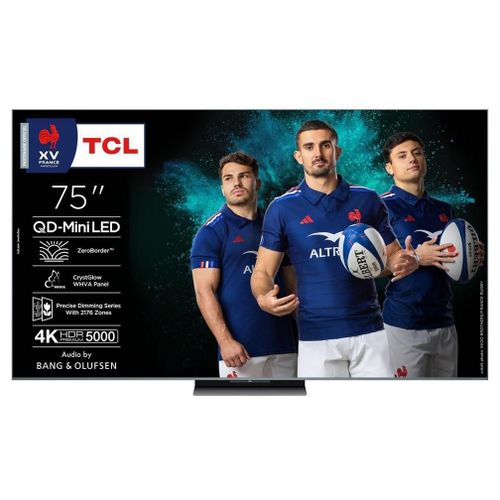 TV QD-Mini LED Tcl 4K UHD 75C9K 191 cm 2025
