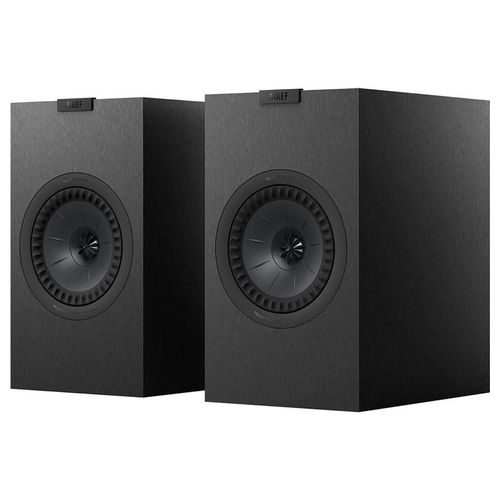 KEF Q3 Meta Satin Noir - Enceintes bibliothèque (la paire)