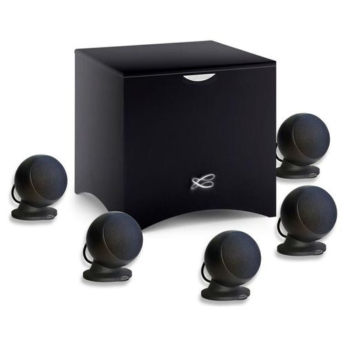 Pack d'enceintes compactes Cabasse Alcyone 3 5.1 Noir