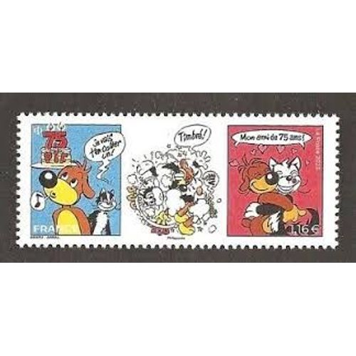 73ème Anniversaire De La Bande Dessinée Pif Le Chien Année 2023 N° 5664 Yvert Et Tellier Luxe