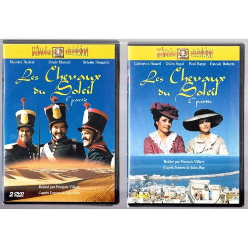 Les Chevaux Du Soleil  Maurice Barrier (Acteur), Catherine Rouvel (Acteur), François Villiers (Réalisateur) 2 Volumes 4dvds Sans Cartonnage (3322069916021) Et (3322069916014)