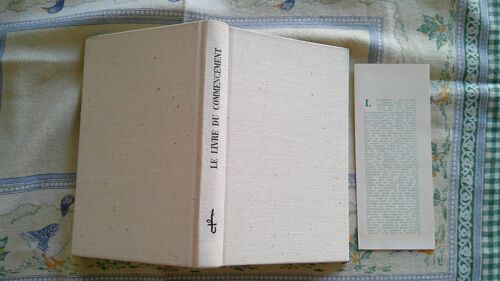 Le Livre Du Commencement. Tr. De L(')Hébreu Par E. Fleg. N°444 - 1959