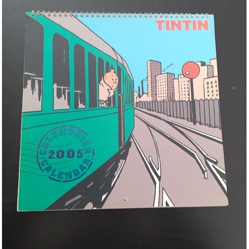 Calendrier Tintin 2005
