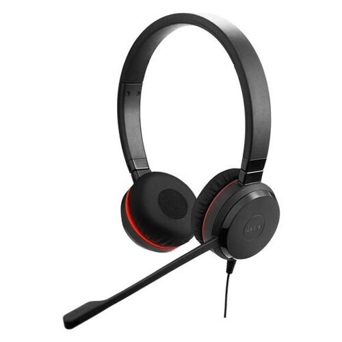 Jabra Evolve 20SE MS stereo - Special Edition - micro-casque - sur-oreille - filaire - USB-C - isolation acoustique - Certifié pour Skype for Business