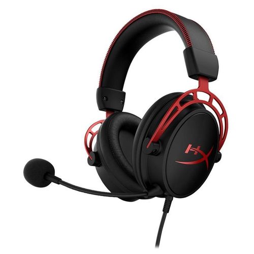 HyperX Cloud Alpha - Casque Pro Gaming filaire - jack 3,5mm - noir, rouge
