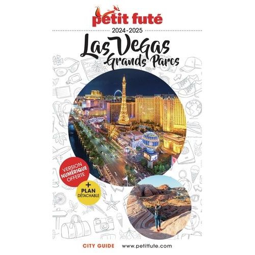 Petit Futé Las Vegas - Grands Parcs (1 Plan Détachable) - City Guide 2024-2025
