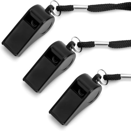 Sifflet De Sport,Sifflet Arbitre,Sifflet Arbitre Football,Sifflet Puissant,Sifflet De Football,Sifflet D'extérieu,Sifflet Fort,Sifflet Fort Et Net Avec Cordon,2/3 Pièces Sifflets Sport