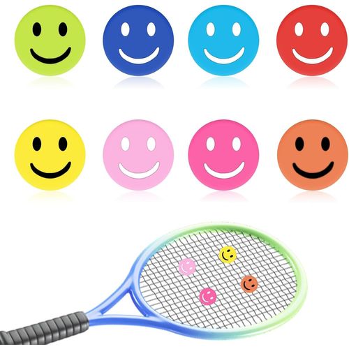 Amortisseur Raquette Tennis,8 Pièces Tennis Amortisseur Raquette Silicone,Amortisseur Tennis Vibrations.[B2220]