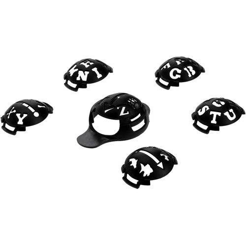 Lot De 6 Marqueurs De Ligne De Balle De Golf Pour Tracer Une Balle De Golf-Marqueurs De Dessin-Outil D'alignement De Balle De Golf-Monogrammes