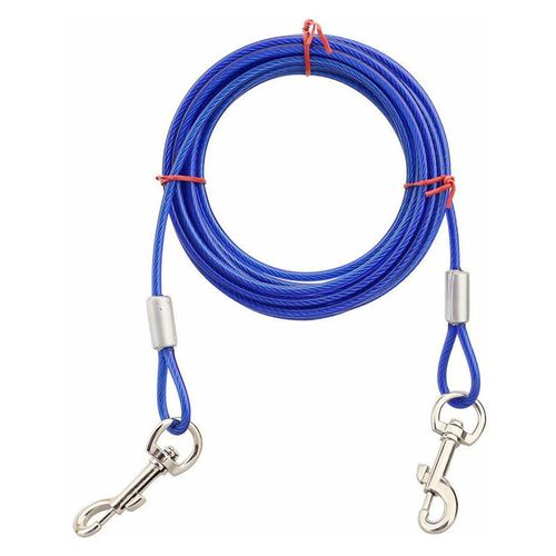 Laisse Pour Chien, Laisse Pour Chien, Laisse Pour Animal De Compagnie, Laisse Pour Petite/Moyenne Race (10 M, Bleu)