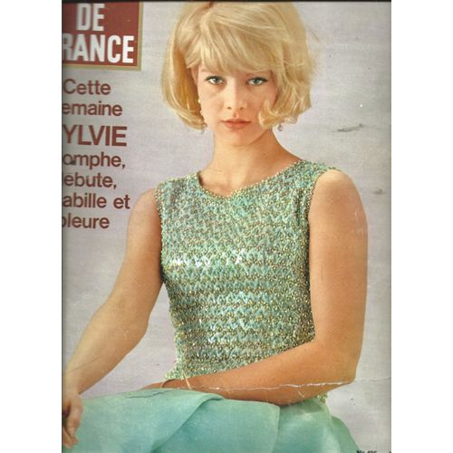 Jours De France 16/05/1964 Sylvie Vartan, Les Cinéastes Associés, Catherine Spaak, France Gall, Dalida, Théo Sarapo, Michèle Mercier, Paul Vacher, Paul Et Virginie Par Marcel Mithois, Claude François