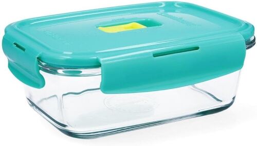 Kalanka-Pure Box Holy Récipient Rectangulaire Hermétique En Verre Bicolore 82 Cl