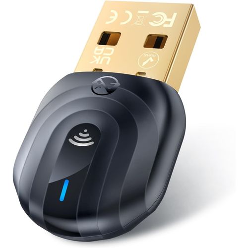 Usb Bluetooth Adapter For Pc, Mini Bluetooth 5.1 Edr Dongle Bluetooth Receiver For Pc Windows 11/10/8 Plug & Play, Usb Bluetooth For Desktop, Laptop, Speakers,