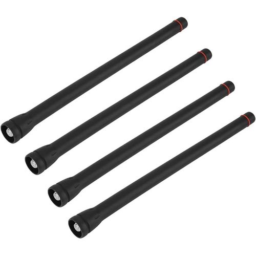 Antenne Radio Portative, 4Pcs Portable Vhf Rubber Handheld Two Way Talkie À Deux Voies De Talkie-Walkie Walkie Pour En Caoutchouc Gain Élevé D'Antenne Ic-F3 F11 F14 F15
