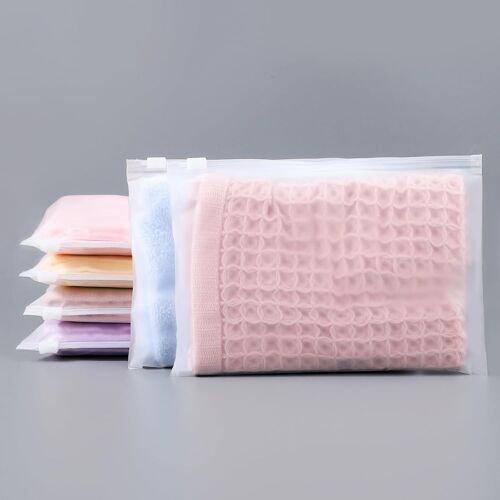 Sjzg-Lot De 50 Petits Sacs À Fermeture Éclair Pour Vêtements - 20 X 14 Cm - Réutilisables Et Anti-Mites - Solutions De Rangement Pour Sous-Vêtements, Jouets (Sans Trous D'aération)