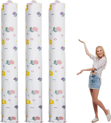 Sjzg-3 Sac De Rangement Pour Tapis Géant Sac À Bandoulière À Imprimé Floral Pochette Anti Poussière Réutilisable De Grande Taille Pour L'intérieur Et L'extérieur