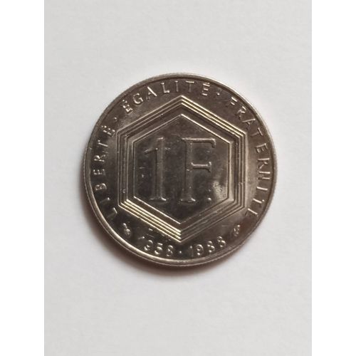 Pièce 1 Franc France Charles De Gaulle