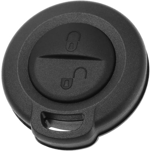 Store Coque de Télécommande à 2 Boutons Cas de Couverture Clé à Distance Compatible avec Mitsubishi Colt Compatible avec Smart 454 Forfour