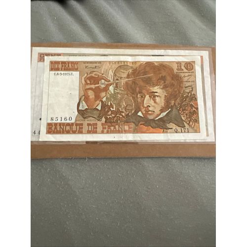 Vends Billet De 10 Francs 