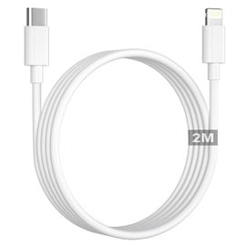 Cable Iphone 2m[Certifié Mfi], Câble Usb C Vers Lightning Cable Iphone Usb C Cable Charge Rapide Câble Lightning Fil Iphone Cordon Chargeur Pour iPhone 14 Pro Max/13/12 Mini/11/Xs/Xr/8/Se/I[Z572]