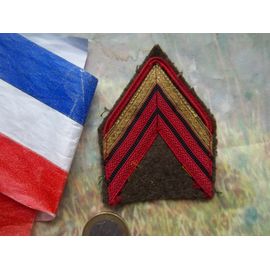 Galon Grade Militaire Époque Algérie Indo Caporal Chef Adl