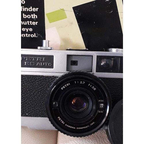 APPAREIL PETRI ES AUTO F2.7 objectif petri 38mm 2.7 rangefinder 35mm non testé