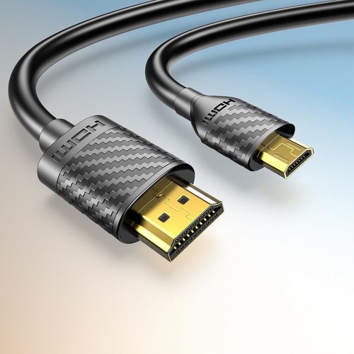 lbgwp60-Câble Micro Hdmi Vers Hdmi 4K 60 Hz, Cordon Adaptateur Microhdmi Pour Raspberry Pi 5 4, Appareil Photo, Gopro Hero 7 6 5, Lenovo Yoga, Hdtv, Moniteur, Canon/Nikon/ Hdr Carte De Capture Vidéo
