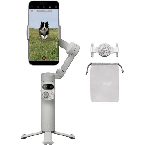 lbgwp60-Stabilisateur Nacelle Osmo Mobile 7 Pour Iphone, Android, Trépied Intégré, Ultra-Léger, Nacelle Pour Téléphone À 3 Axes, Activetrack 7.0, Shotguides, Édition En Un Seul Clic
