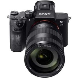 Sony Hybride Alpha A7 III + Objectif FE 24-105 mm f/4 G OSS Noir - ILCE7M3GBDI.EU