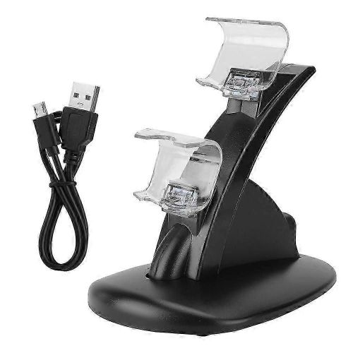 Chargeur Double Support De Contrôleur Chargeur De Bureau Pour Console De Jeu Playstation 4 Joystick